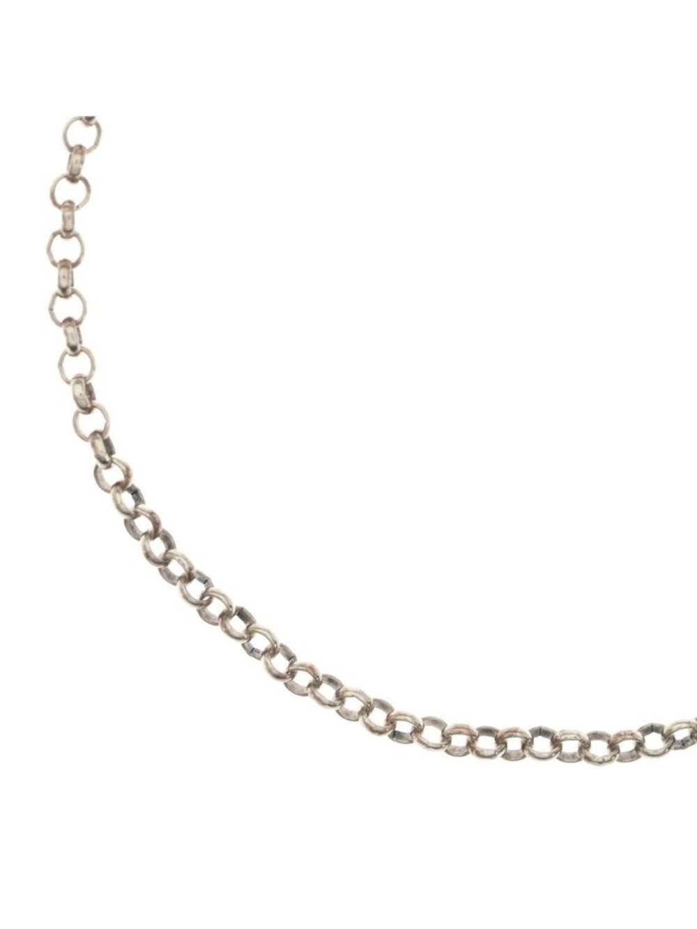 Chrome Hearts Neckchain Roll Chain Necklace Silver